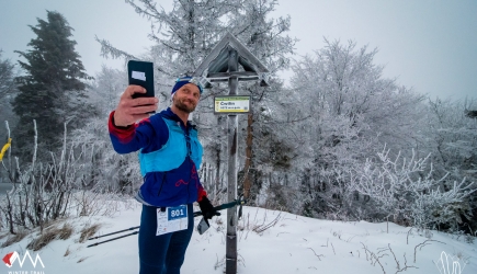 Marek Rutek relacja ze 140km Winter Trail Małopolska