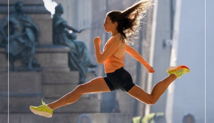„Martina Ballerina” danced under the Mont Blanc