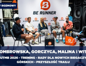 Studio Kingrunnera po UTMB 2026. Kasia Dombrowska, Bartosz Gorczyca, Dawid Malina, Andrzej Witek
