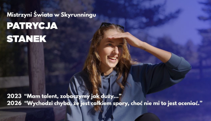 Patrycja Stanek - mistrzyni świata w skyrunningu.