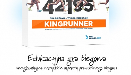KINGRUNNER. Wygraj maraton! Gra planszowa o bieganiu.
