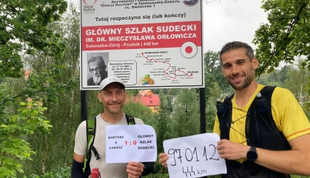 Nowy rekord Głównego Szlaku Sudeckiego!
