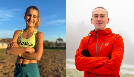 Andrzej Witek w międzynarodowym teamie Asics Trail z Sarą Alonso!