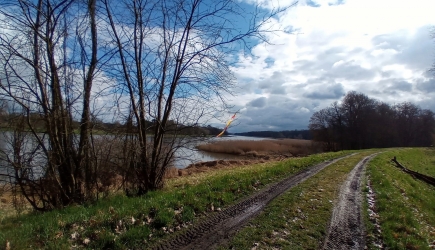 Pierwszy wiosenny spacer, czyli Ultramaraton Nowe Granice.